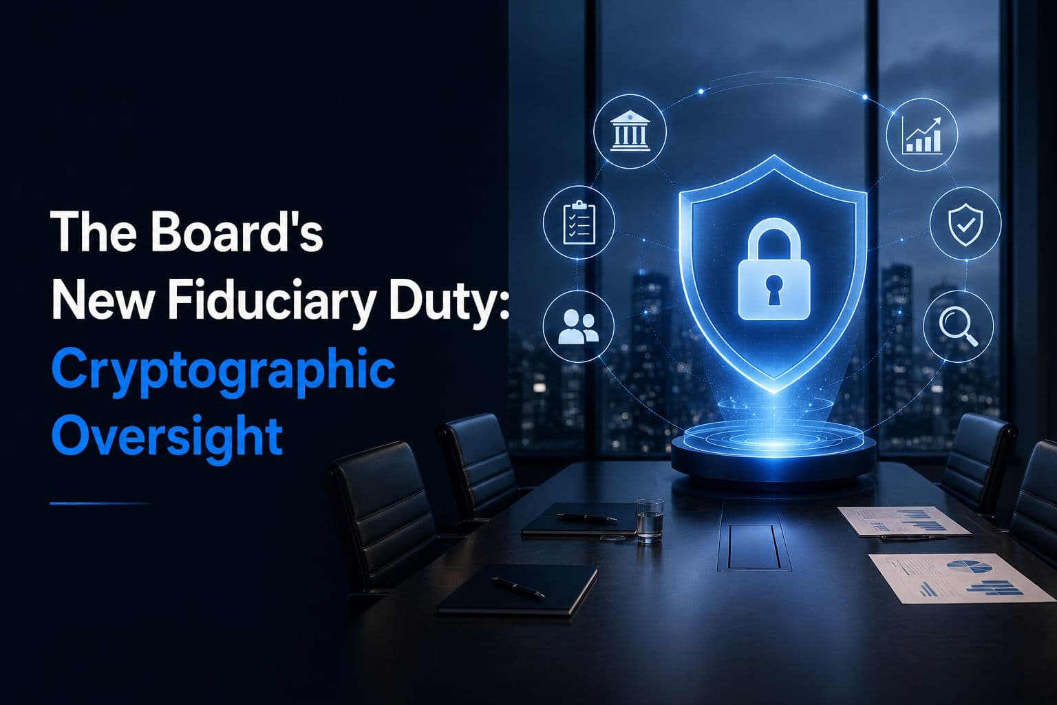 The Board's New Fiduciary Duty: Cryptographic Oversight