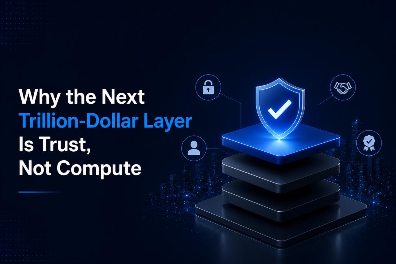 Why the Next Trillion-Dollar Layer Is Trust, Not Compute