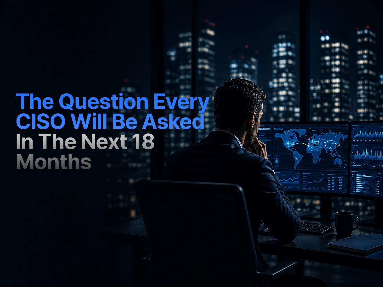 The Question Every CISO Will Be Asked in the Next 18 Months