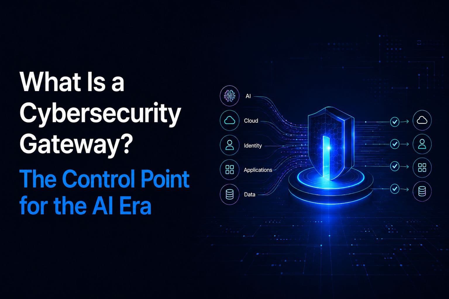What Is a Cybersecurity Gateway? The Control Point for the AI Era